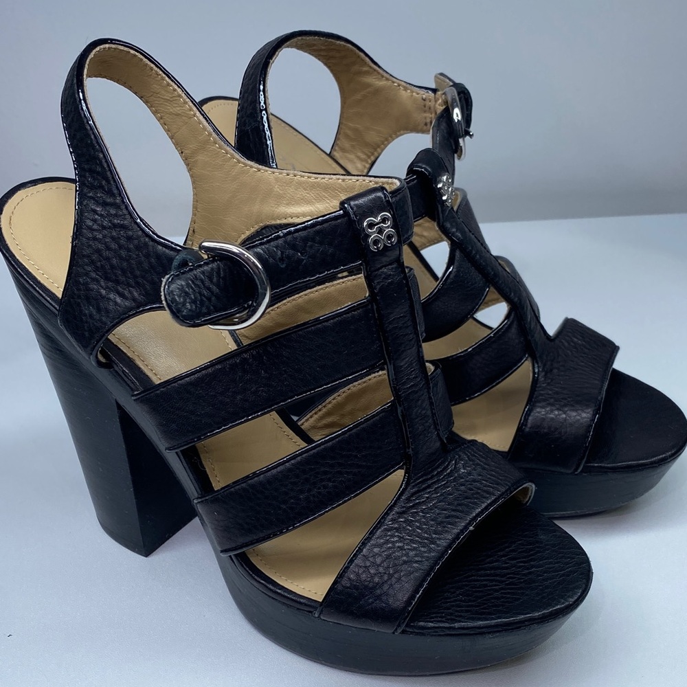 Coach Leather Classic Platform all-day heel